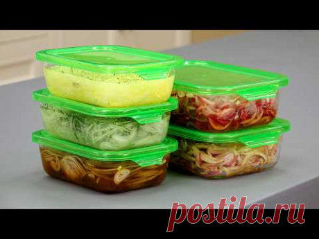Лучшей ЗАКУСКИ к мясу НЕ СУЩЕСТВУЕТ! Готовлю за 2 минуты! Маринованный лук - 11 рецептов!