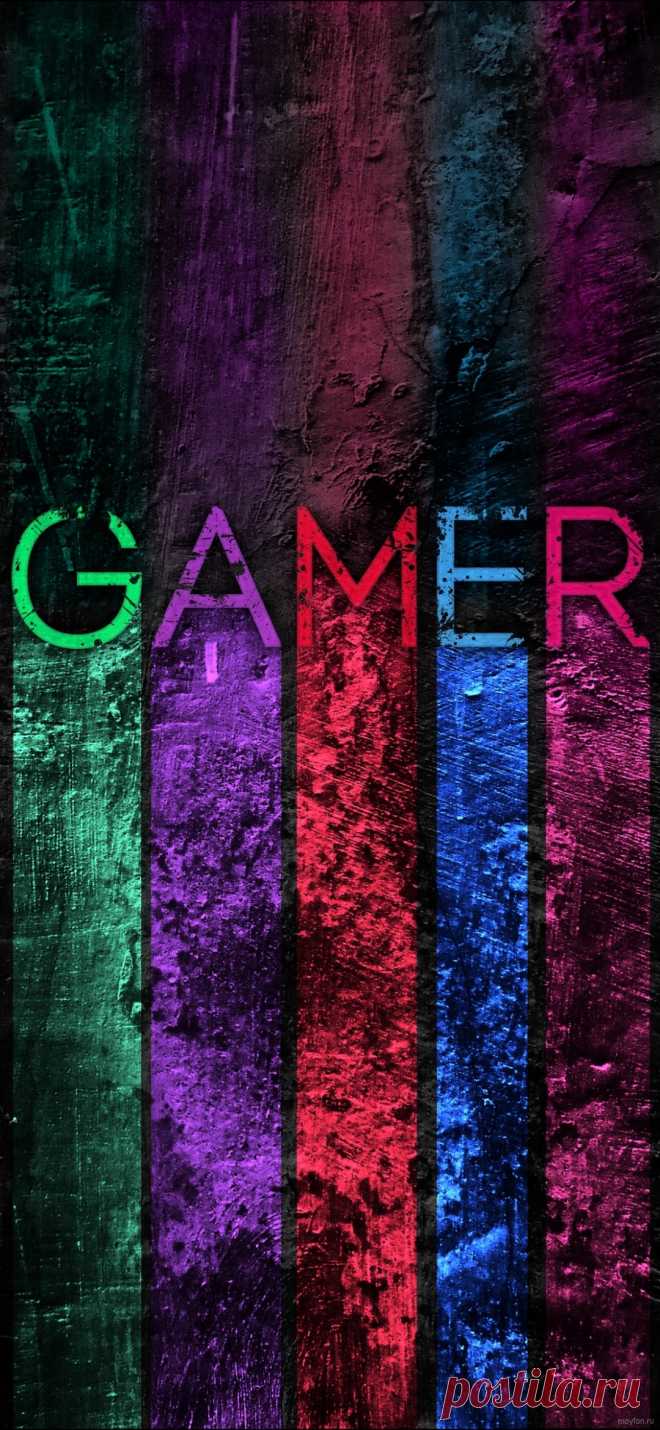 Обои на Сяоми Редми нот 7,8,9 с надписью gamer.