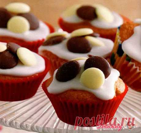 Кексики с пуговичками » Смакуй - кулинарные рецепты со всего света!