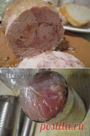 Куриная ветчина в банке - вкус настоящего домашнего деликатеса - Простые рецепты Овкусе.ру