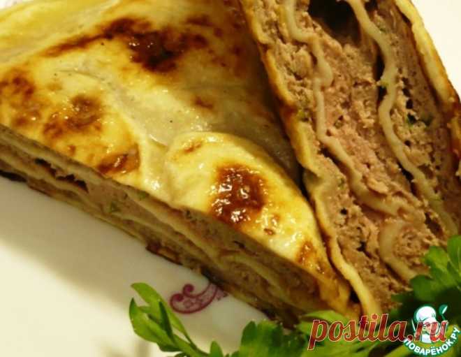 Китайские лепешки с мясом – кулинарный рецепт