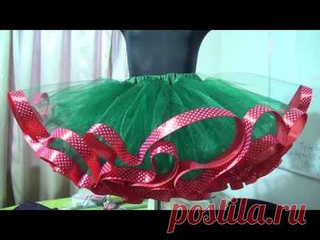 Шьём Пышную Юбку из Фатина от &quot;А&quot; до &quot;Я&quot; / fluffy skirt / flauschiger Rock