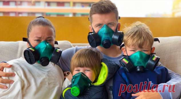 В респираторах и масках из Мадрида в Москву: Денис Косяков рассказал, как вывез жену и детей из Испании . Милая Я