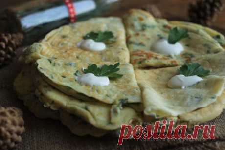 Блины с кабачками на кефире. Рецепт с пошаговыми фото