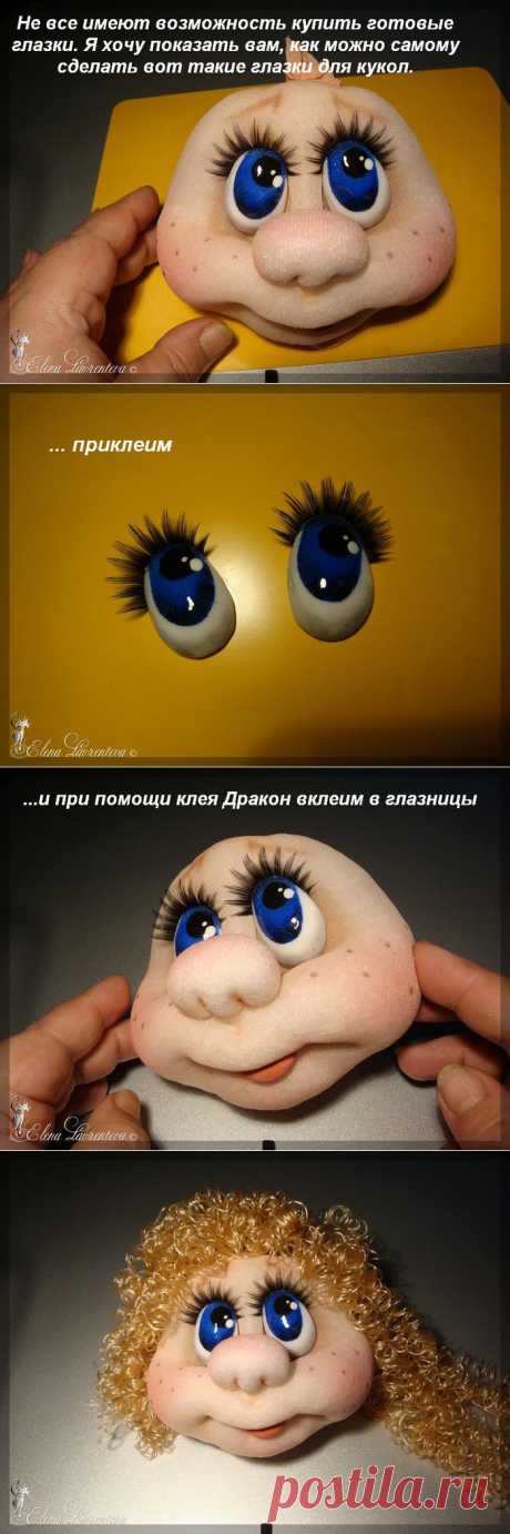 Ангел в каждый дом!!!!! 2 часть- МК по глазкам