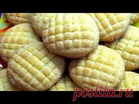Простое вкусное домашнее печенье Быстро делается и быстро съедается