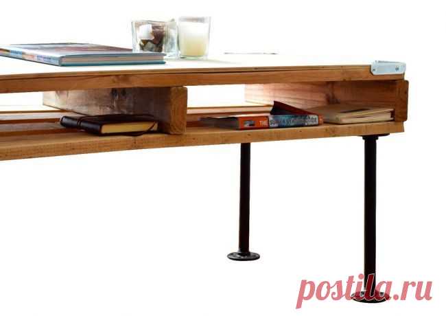 Журнальный столик из поддона