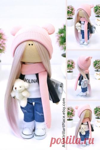 Handmade Interior Doll with Toy by Master Kristina | Etsy