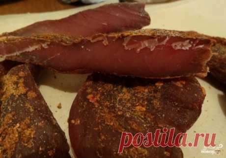 Вяленая куриная грудка в домашних условиях - пошаговый рецепт с фото на Повар.ру