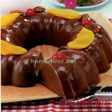 Шоколадный пудинг. Простой рецепт вкусного десерта.