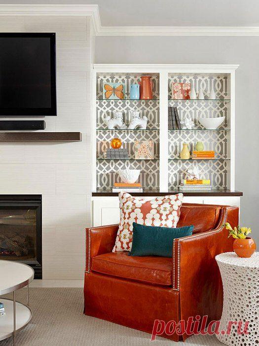 Куда применить остатки обоев