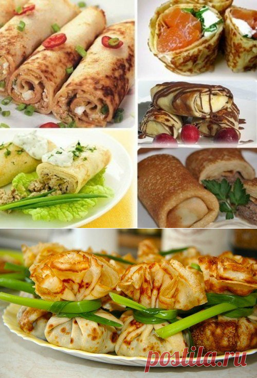 20 самых вкусных начинок для блинов | Домохозяйка