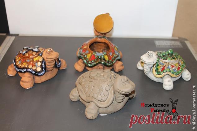 Мастер-Класс к 8 Марта: Черепаха-шкатулка