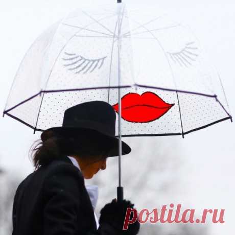 Под таким зонтом никакой дождь не страшен:)