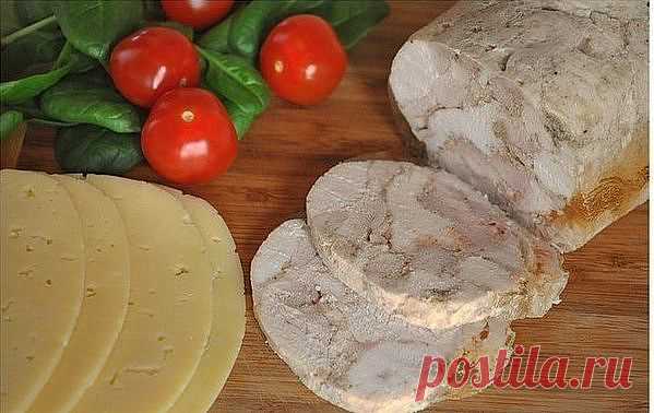 Замена колбасе - куриный рулет | Семья и дом