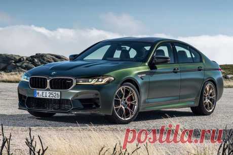 Новый седан BMW M5 CS 2021 характеристики