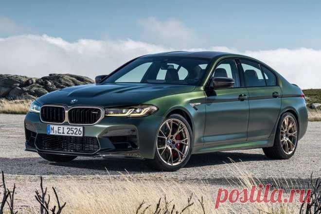 Новый седан BMW M5 CS 2021 характеристики