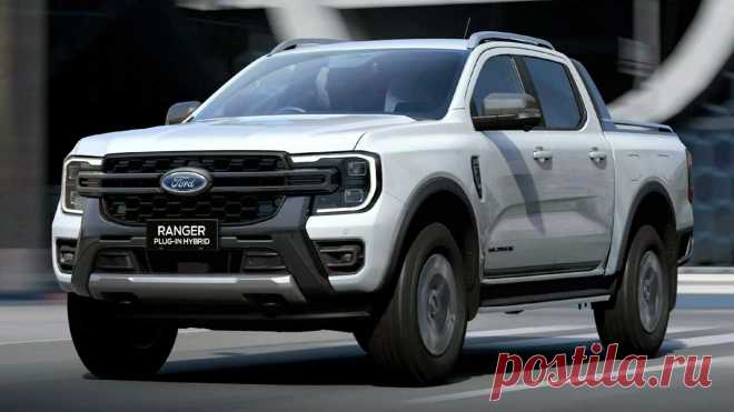 Ford Ranger Plug-In Hybrid: фото, салон, характеристики