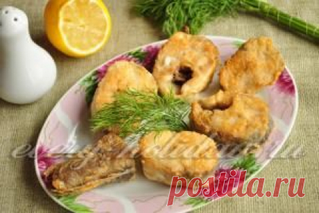Жареный хек, рецепт