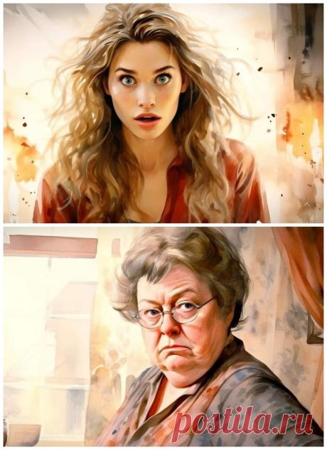 — Твоя жена ворует у меня деньги! – Мама, это Женины деньги — она их заработала (пытался вразумить он свекровь)