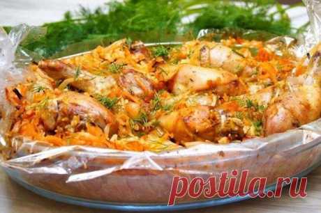 Курица с картошкой и капустой — Домашняя кулинария