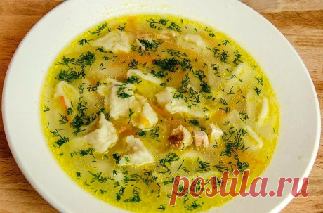 Сытный супчик с простыми галушками для всей семьи | Кулинарные записки обо всём | Яндекс Дзен