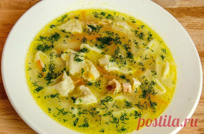 Сытный супчик с простыми галушками для всей семьи | Кулинарные записки обо всём | Яндекс Дзен