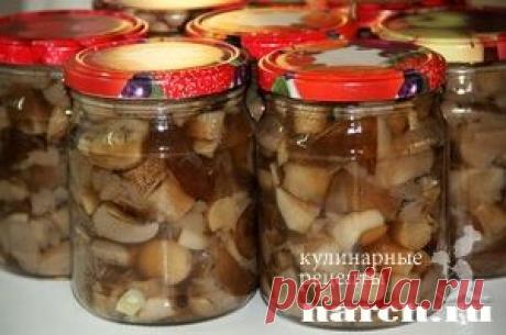 Грибы, маринованные с корицей | Фоторецепт с подробным описанием от Харч.ру