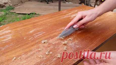 DIY ПЕРЕДЕЛКА СТАРОЙ МЕБЕЛИ ВТОРАЯ ЖИЗНЬ СТАРОЙ МЕБЕЛИ Бюджетная переделка Bubenitta