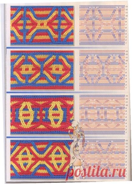 УЗОРЫ - КРЮЧОК | Записи в рубрике УЗОРЫ - КРЮЧОК | Дневник Belenaya