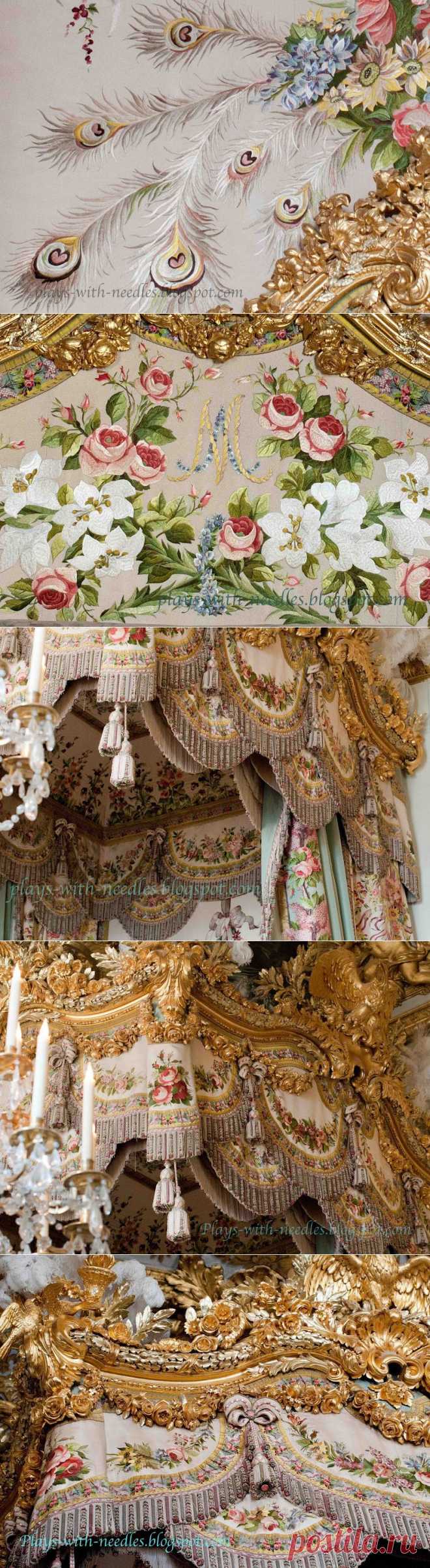 Plays With Needles: The Bed Chamber of Marie Antoinette