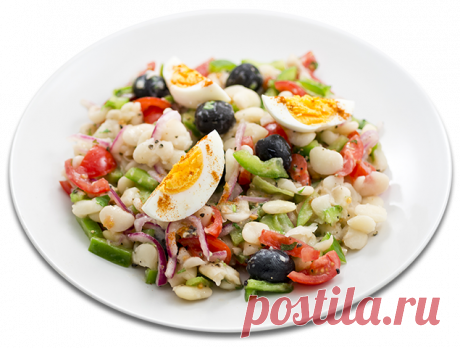 Салат из фасоли (fasülye piyazı) от Торгового Дом Ярмарка. Турецкая кухня.