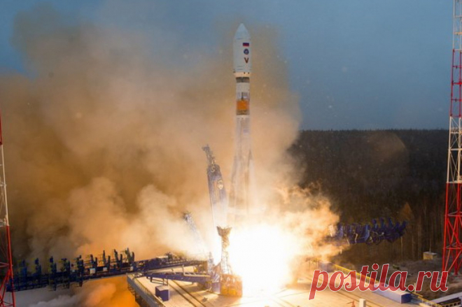 ВКС России запустили с космодрома Плесецк ракету «Союз-2.1б». Пуск произвели в интересах Минобороны РФ.