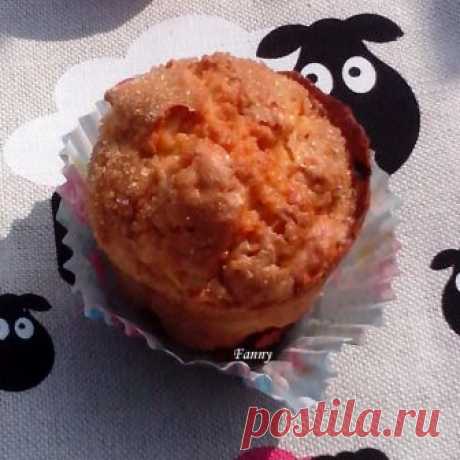 Яблочные маффины (на растительном масле)