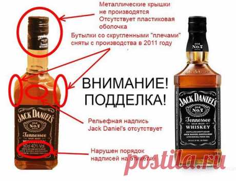 Как отличить настоящий напиток от подделки?