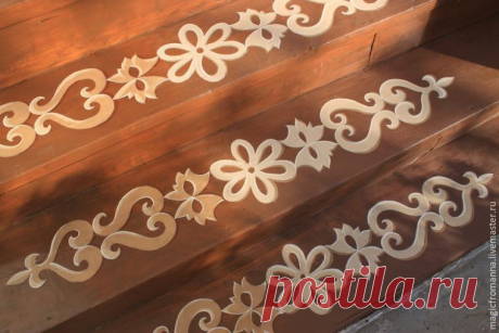 Расписываем старое крылечко - Ярмарка Мастеров - ручная работа, handmade