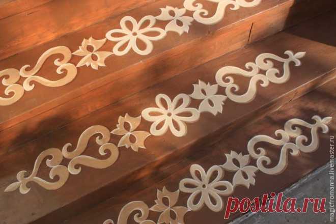 Расписываем старое крылечко - Ярмарка Мастеров - ручная работа, handmade
