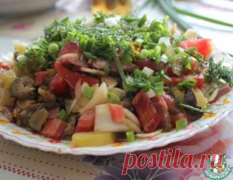 Пикантный картофельный салат – кулинарный рецепт