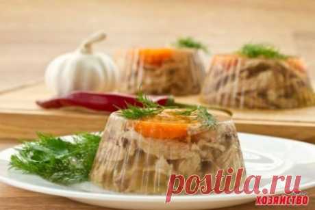 Холодец из курицы «на скорую руку» Антикризисный