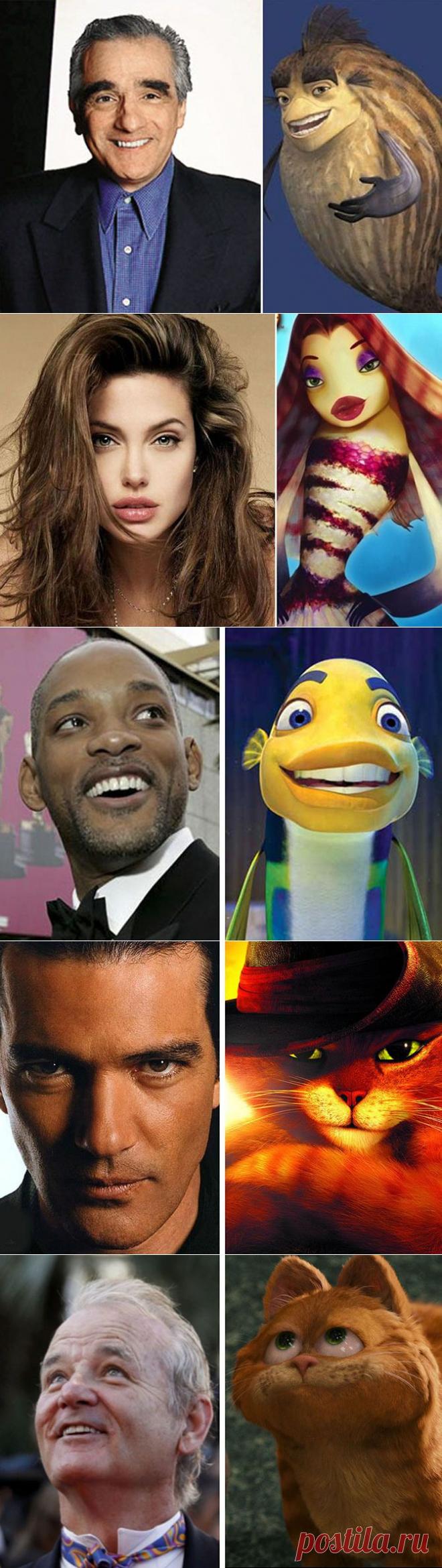 АКТЕРЫ КОТОРЫЕ ПОХОЖИ НА СВОИХ ГЕРОЕВ.