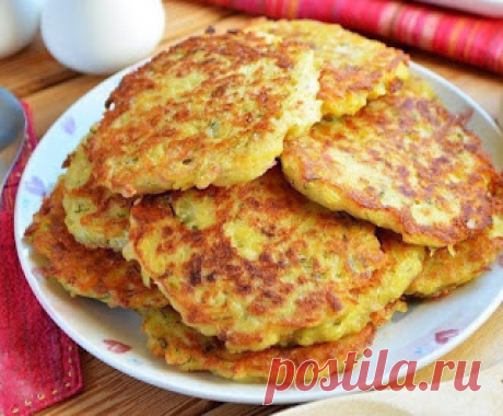 Вкусные рецепты: Драники с ветчиной и сыром
