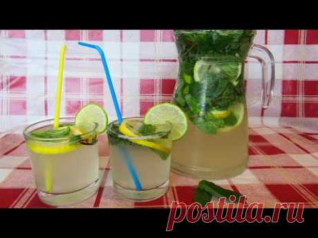 БЕЗАЛКОГОЛЬНЫЙ МОХИТО (Коктейль Mojito), Очень Простой и Вкусный РЕЦЕПТ!