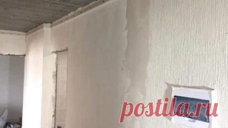 Отделка стен под мешковину | Наши дома