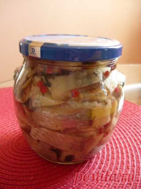 Селедка по латышскому рецепту. Ароматная и жирненькая
