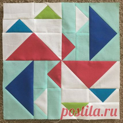 Duck Duck Goose Block Учебник - Орхидея Сова Quilts