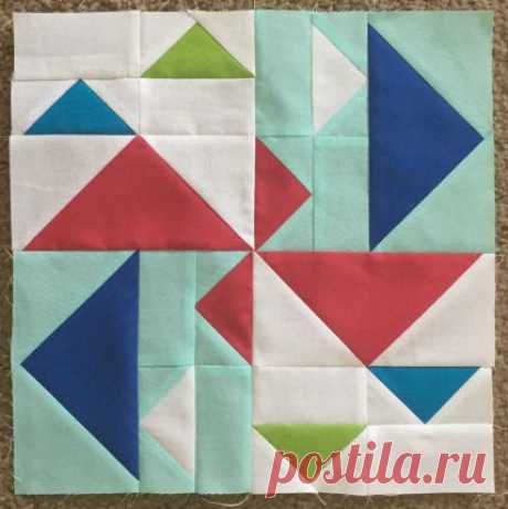 Duck Duck Goose Block Учебник - Орхидея Сова Quilts