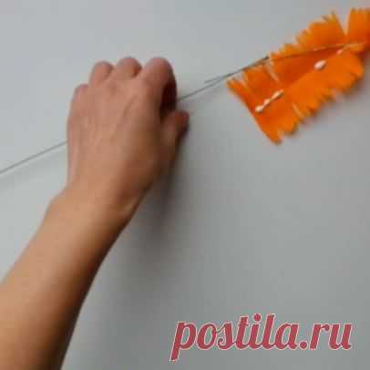 Easy way to make a paper flower part 1st #crepepaperflower