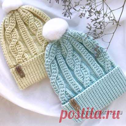 Шапка рельефными косами спицами
Описание: http://womanknits.ru/vyazanie-dlya-zhenshchin/shapki-berety/shapka-relefnymi-kosami-spicami html
Размер: 44-46 Вам потребуется: пряжа Lana Grossa «Vita» (100% мериносовая шерсть; 100 г/160 м) - 5 (5) 6 (6) мотков бордовой; спицы круговые No 3,5; круговые спицы No 4,5 длиной 40 см; набор чулочных спиц No 3,5 и 4. или другие
Плотность вязания: 22 п. х 29 р. = 10 х 10 см, связано платочной вязкой на спицах No 4