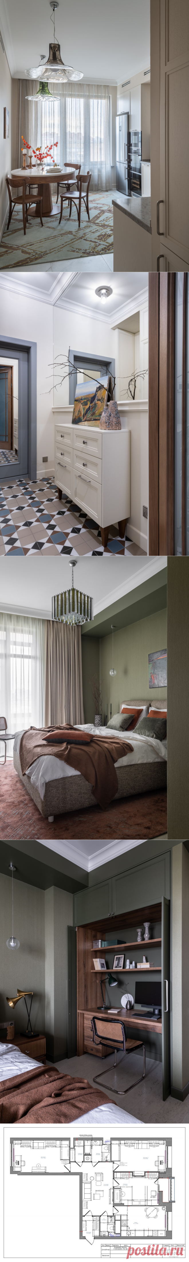 Houzz тур: Интерьер в оттенках земли и зелени | Houzz Россия