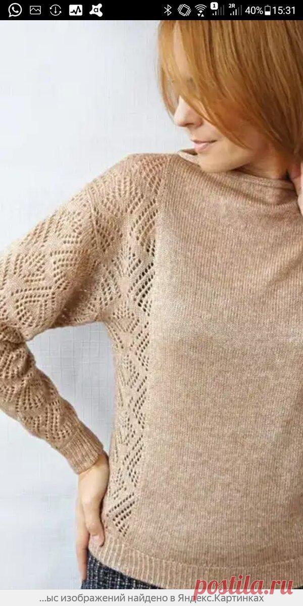 Пять элегантных и необычных моделей вязаных свитеров. Подборка. | MuMof2 | Яндекс Дзен